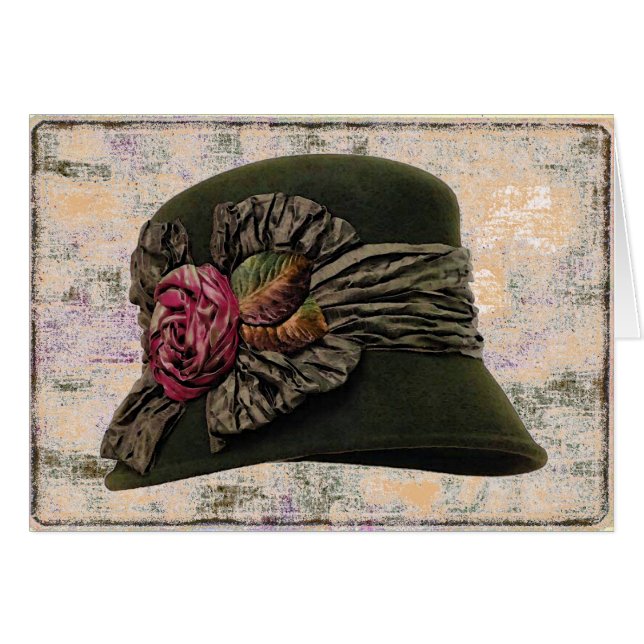 Hat Elegance ~ Karte (Vorderseite (Horizontal))