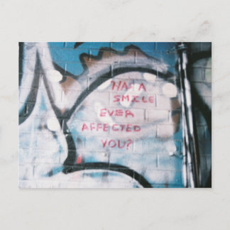 Hat es ein Lächeln? Postkarte