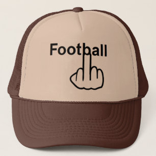 Hat Football Gedreht Truckerkappe