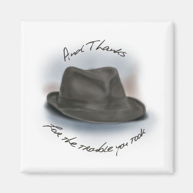 Hat für Leonard 1 Magnet (Vorne)