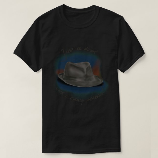 Hat für Leonard Cohen T-Shirt (Design vorne)