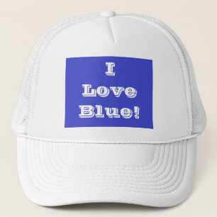 Hat I Liebe Blue Truckerkappe