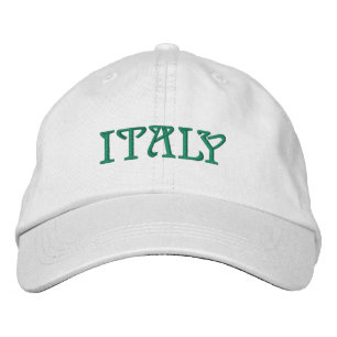 Hat Italien Bestickte Baseballkappe