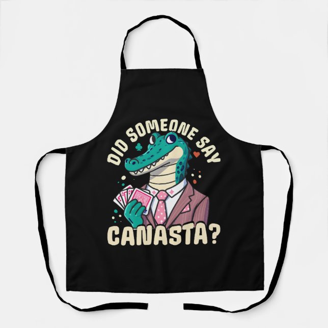 Hat jemand gesagt Canasta Schürze (Vorderseite)