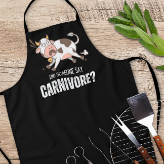 Hat jemand gesagt, Carnivore Funny Meat Lover Schürze