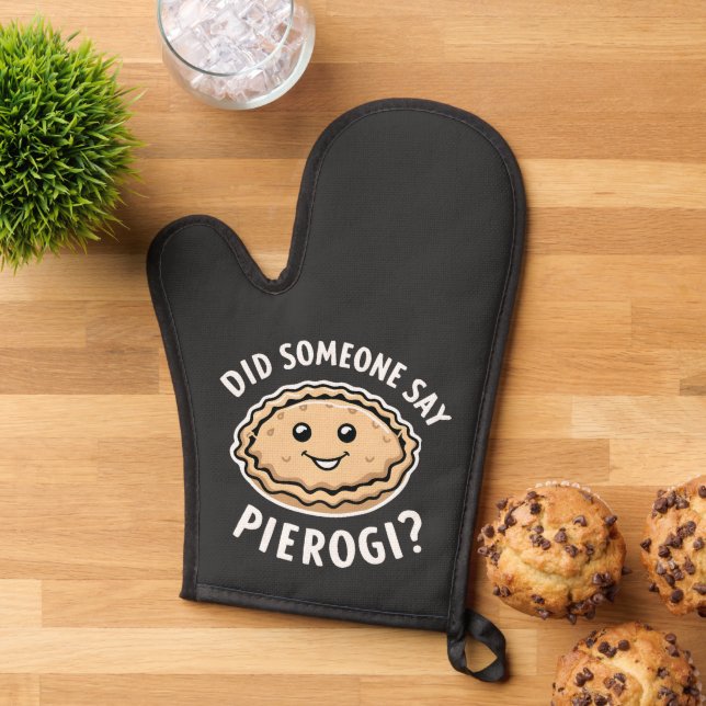 Hat jemand gesagt, Pierogi Polnisch Gericht? Ofenhandschuh (Oben unten)