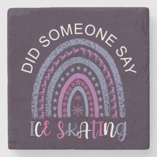 Hat jemand Ice-Skaten gesagt? Steinuntersetzer