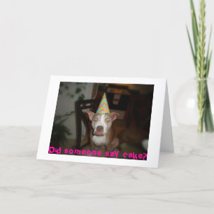 Hat jemand Kuchen gesagt? Karte