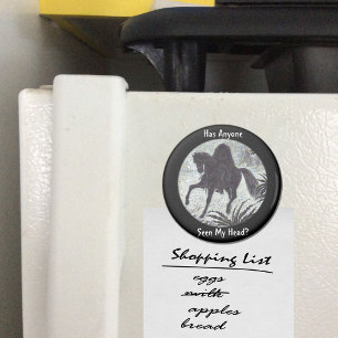 Hat jemand meinen Kopf gesehen? Magnet