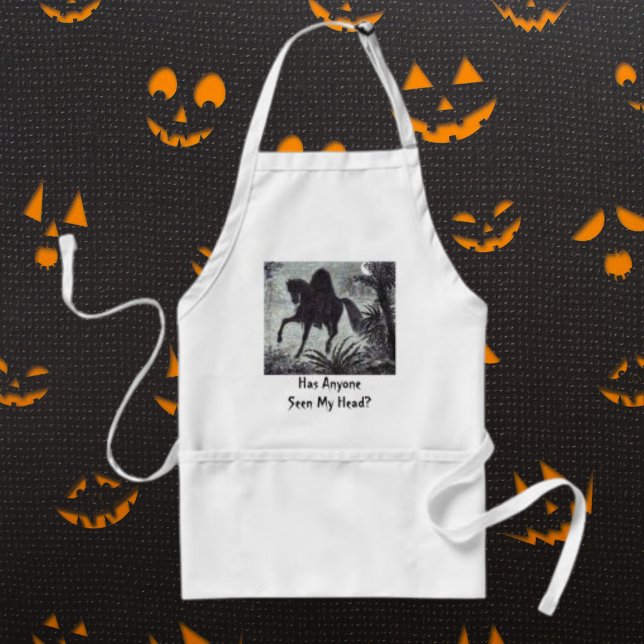 Hat jemand meinen Kopf gesehen? Schürze (Funny Quote Headless Horseman Adult Apron)