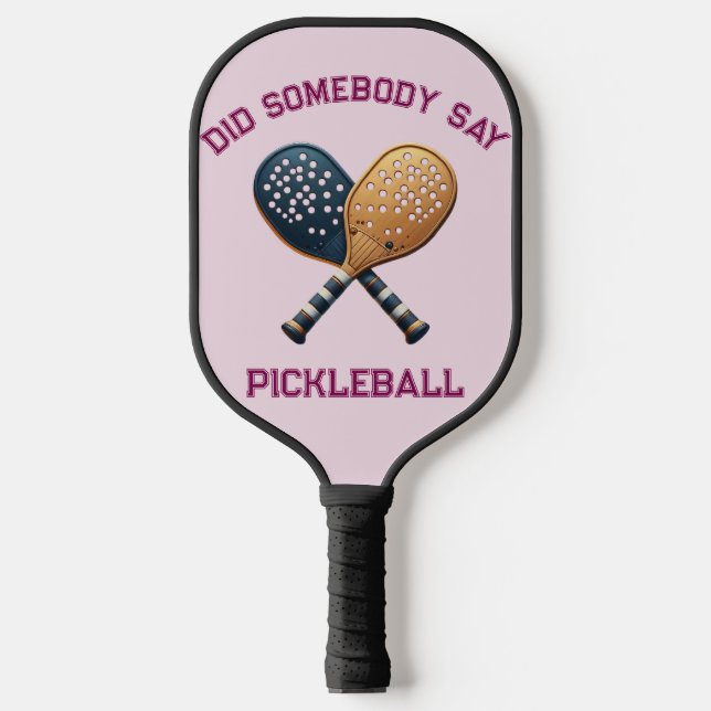 Hat jemand Pickleball gesagt? Schläger (Vorderseite)