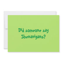 Hat jemand Shenanigans gesagt? Happy Patricks Day