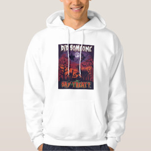 Hat jemand Süßigkeiten gesagt Halloween Alpaka Hex Hoodie