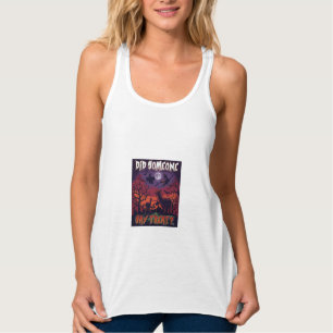 Hat jemand Süßigkeiten gesagt Halloween Alpaka Hex Tank Top