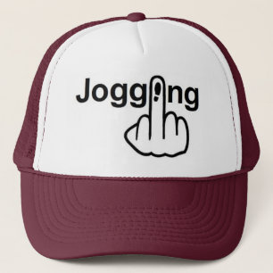 Hat Joggen Gedreht Truckerkappe