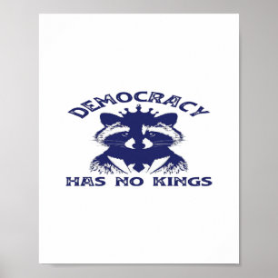 Hat Keine Könige Patriotisch Poster