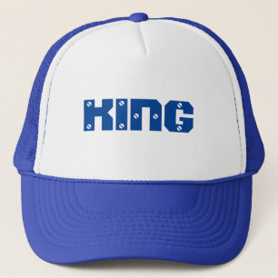 Hat King Cap Custom Text Trucker Hats oder Caps Truckerkappe