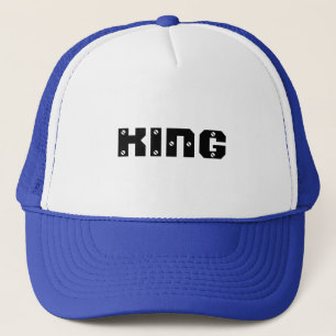 Hat King Cap Custom Text Trucker Hats oder Caps Truckerkappe