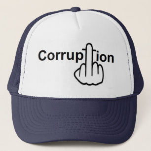 Hat Korruption Sind zum Kotzen Truckerkappe