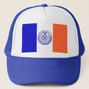 Hat mit Flag von New York City - USA Truckerkappe
