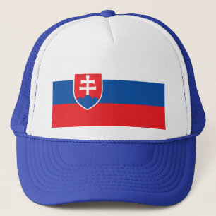 Hat mit Flagge der Slowakei Truckerkappe