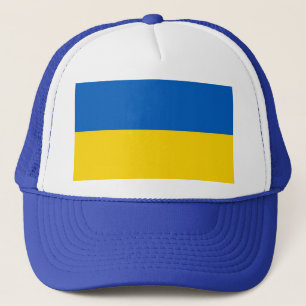 Hat mit Flagge der Ukraine Truckerkappe