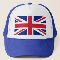 Hat mit Flagge des Vereinigten Königreichs