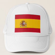 Hat mit Flagge Spaniens