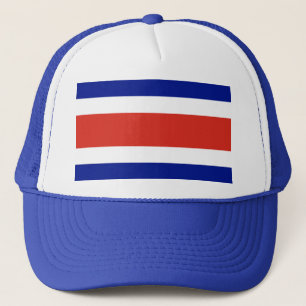 Hat mit Flagge von Costa Rica Truckerkappe