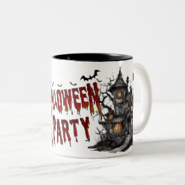 🎃 hat mit unserer Combo-Tasse Halloween die Sippe Zweifarbige Tasse