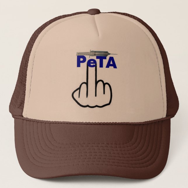 Hat Peta Dreh Truckerkappe (Vorderseite)