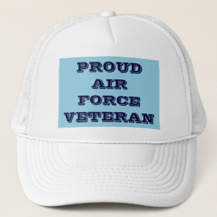 Hat Proud Air Force Veteran Truckerkappe
