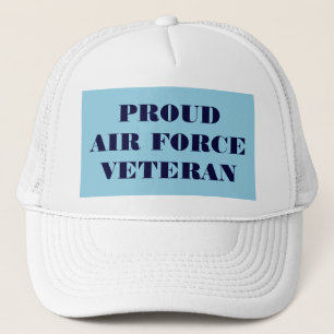 Hat Proud Air Force Veteran Truckerkappe