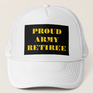 Hat Proud Army Retiree Truckerkappe