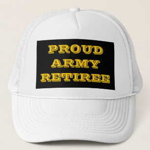 Hat Proud Army Retiree Truckerkappe