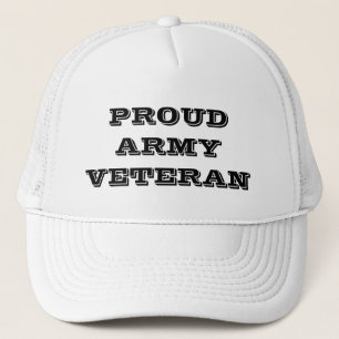 Hat Proud Army Veteran Truckerkappe