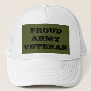 Hat Proud Army Veteran Truckerkappe