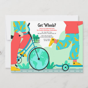 Hat Räder Einladung