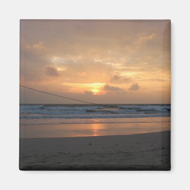 Hat Rin Beach Sunrise ... Koh Phangan, Thailand Magnet (Vorne)