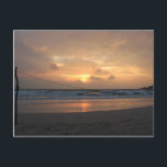 Hat Rin Beach Sunrise ... Koh Phangan, Thailand Postkarte<br><div class="desc">Hat Rin oder Haad Rin ist eine Halbinsel-Strandzone und Stadt an der Südspitze von Koh Phangan, einer Insel im Golf von Thailand. Seine beiden Hauptstrände sind Sunset Beach (Hat Rin Nai) im Süden und der größere Sunrise Beach (Hat Rin Nok) im Norden. Das berüchtigte Full Moon Party findet jeden Vollmond...</div>