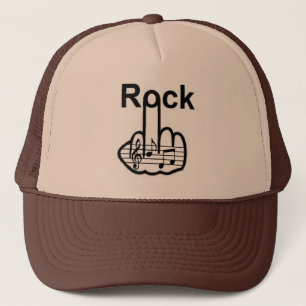 Hat Rock Gedreht Truckerkappe