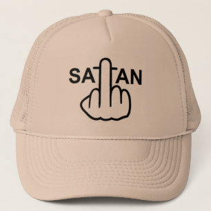 Hat Satan Drehte Truckerkappe