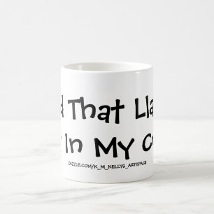 Hat sich dieser Llama in meinen Cup gesprungen? Tasse
