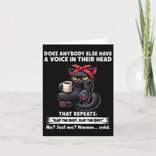 Hat sonst jemand eine Stimme in seinem Kopf, die Karte
