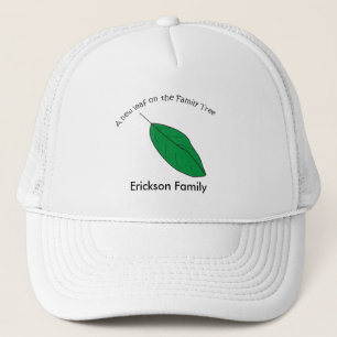 Hat - Stammbaum-Leaf Truckerkappe