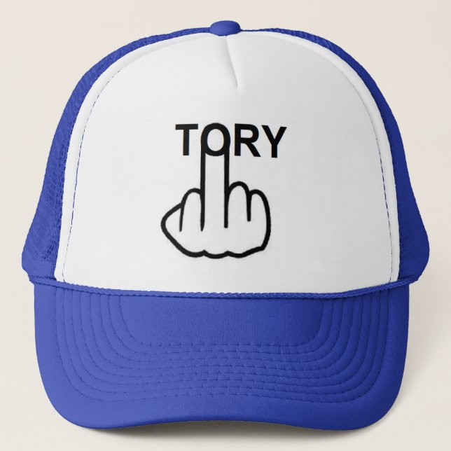 Hat Tory Gedreht Truckerkappe (Vorderseite)