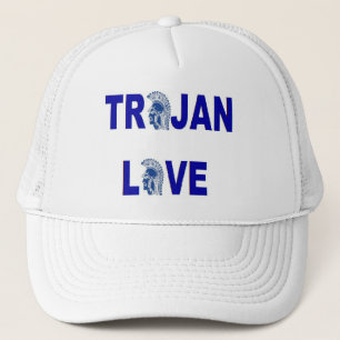 Hat Trojan-Liebe Truckerkappe