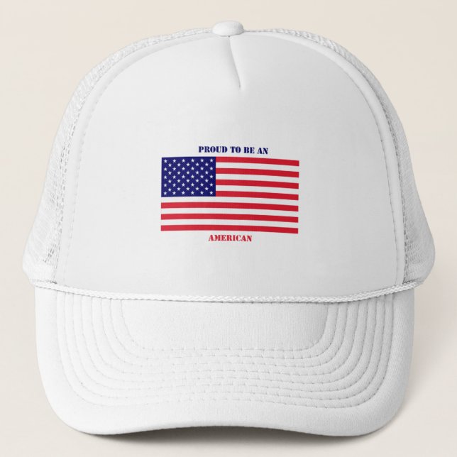 Hat_USA Truckerkappe (Vorderseite)
