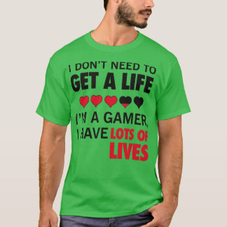 hat viele Leben T-Shirt