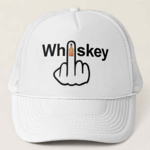 Hat Whiskey Gedreht Truckerkappe